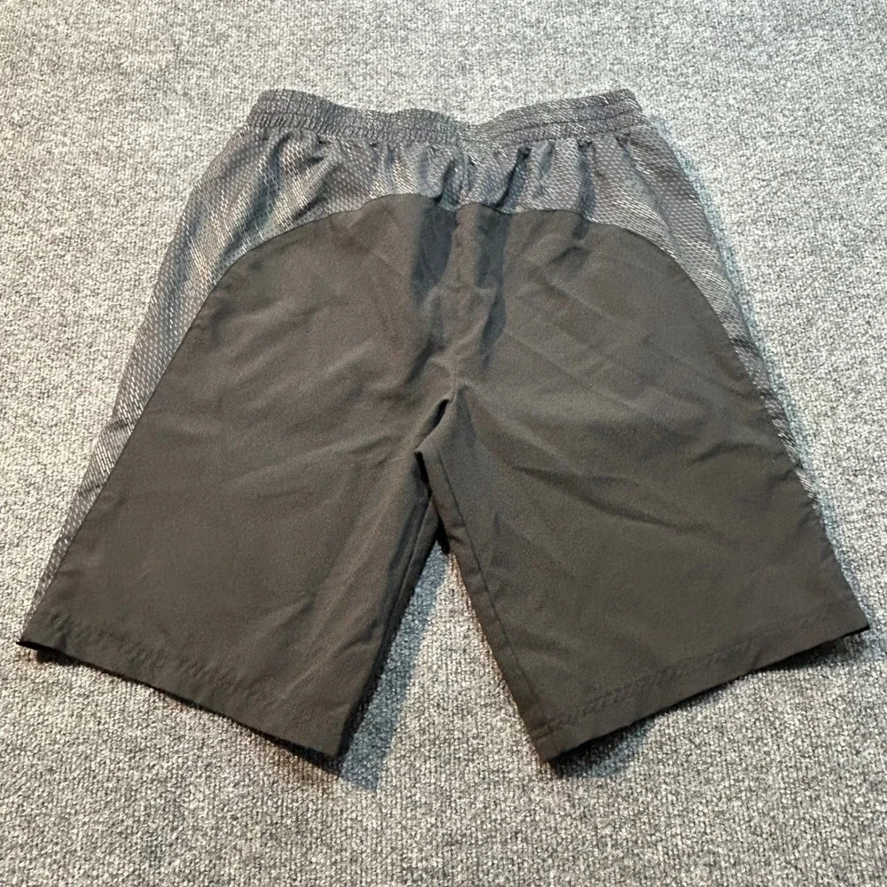 Zubaz Detroit Baseball Shorts Mens Large Black Athletic Training Gym Shorts L